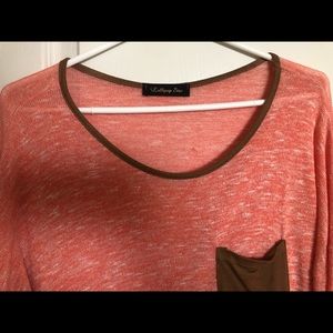 Long light weight sweater.